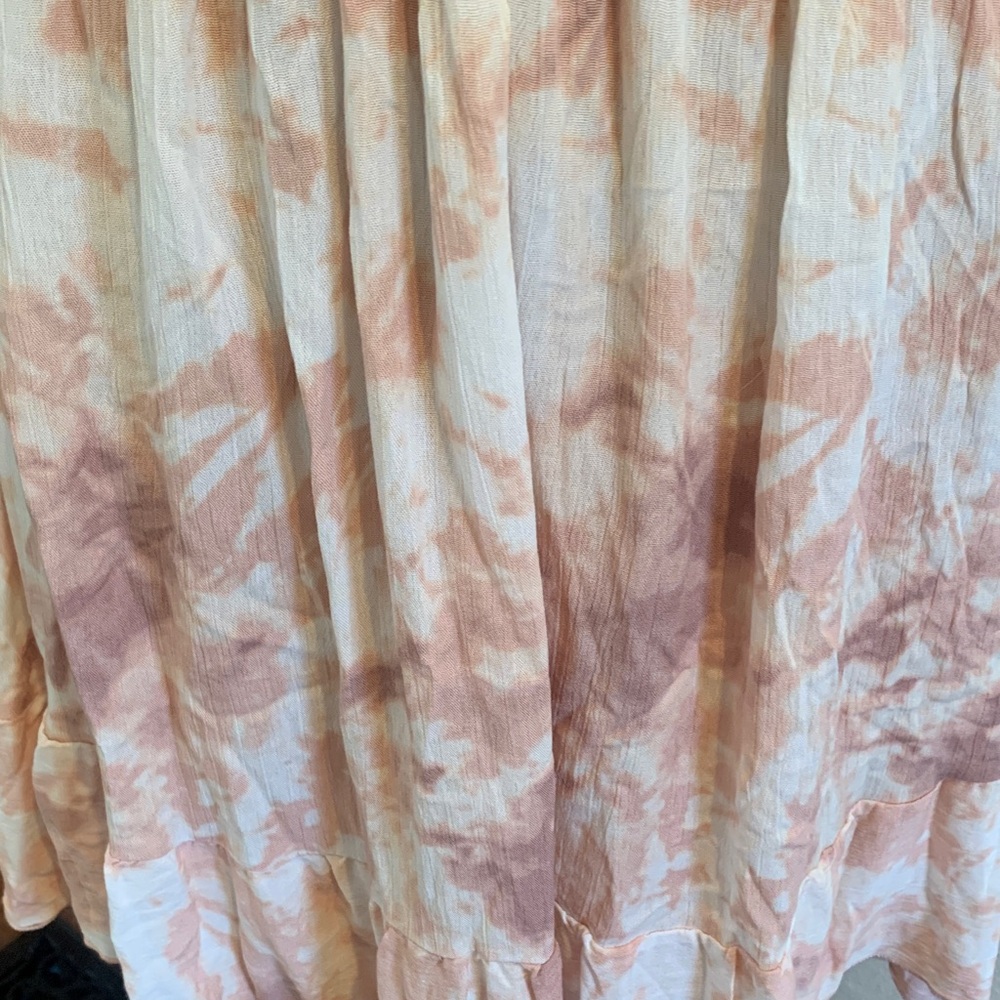 J for Justify Pink and Cream Lace Mini Dress - Picture 4 of 10